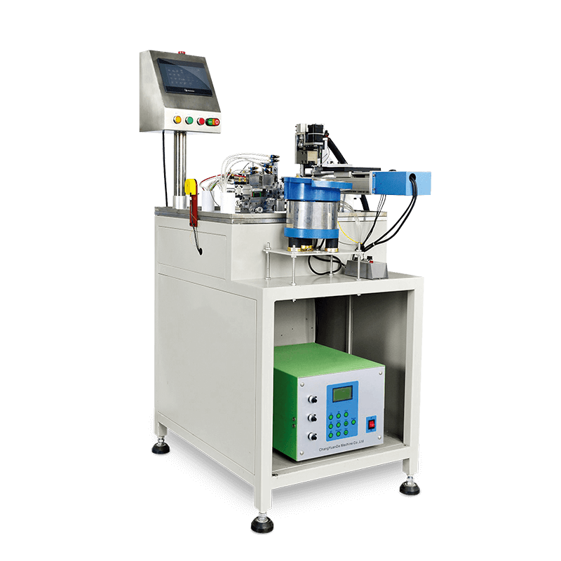 Semi-automatic bead chain welding machine