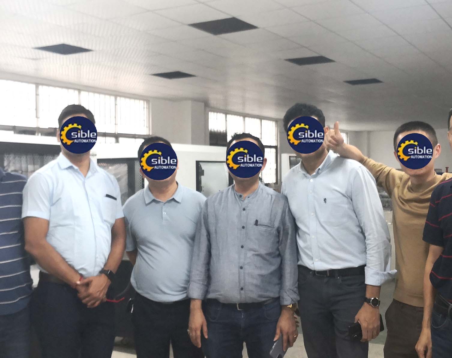 Indian jewelry customers came to our factory for inspection and study
