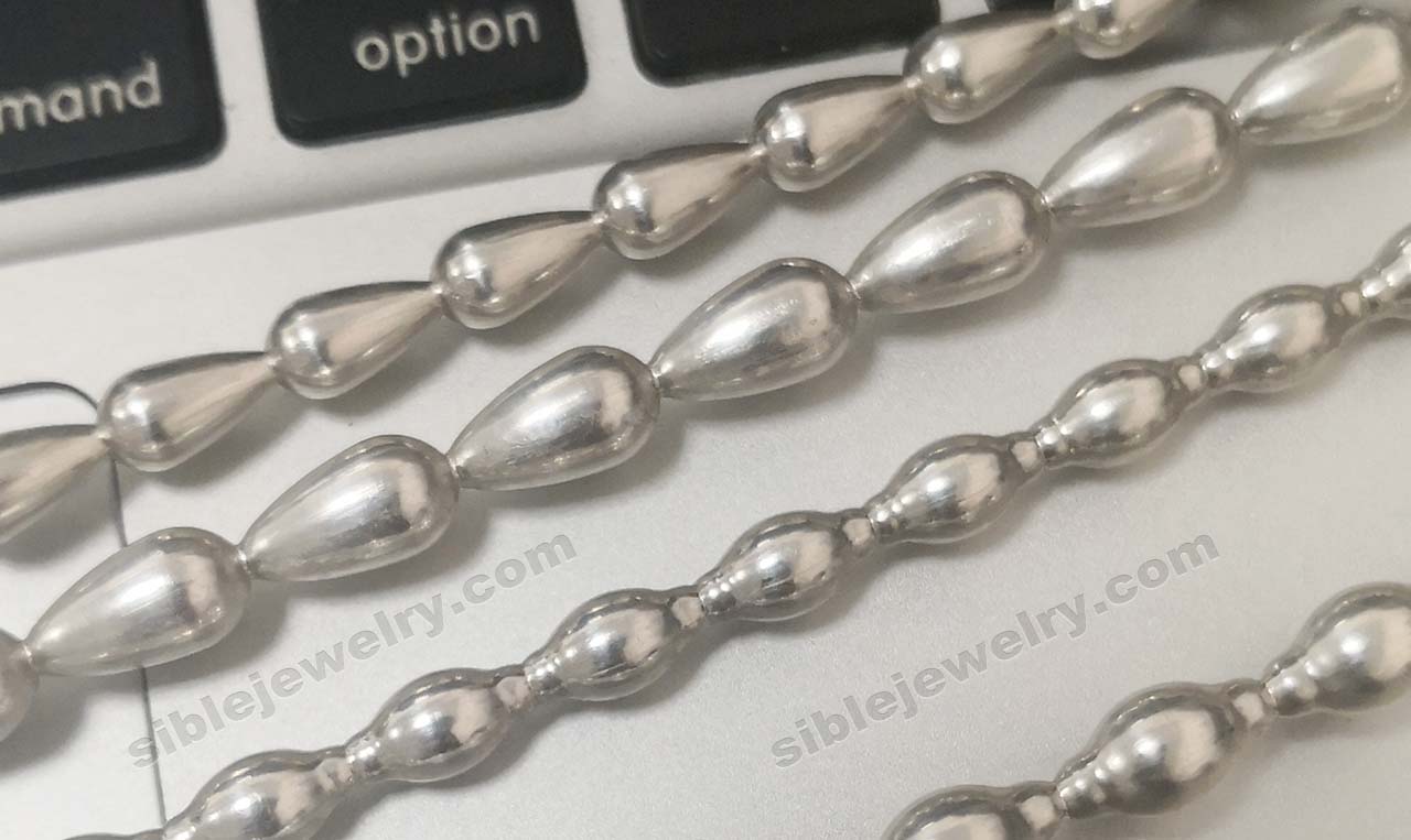 Gold and silver balls Bead