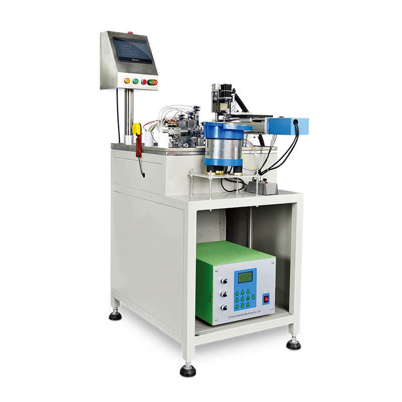 Semi-automatic bead chain welding machine